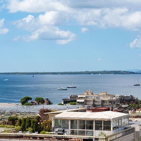 Vue Mer 180° Cocon A 7 Min De La Plage Piscine Ac Antibes Exterior foto